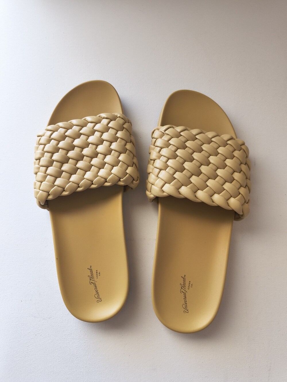 Woven Slide Sandals - Size 9